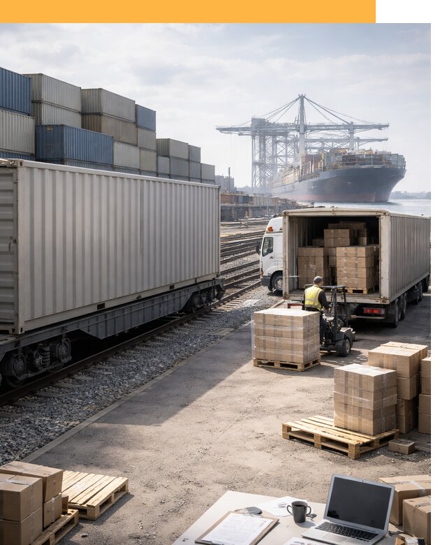 Мультимодальные перевозки грузов по миру от 46053 руб