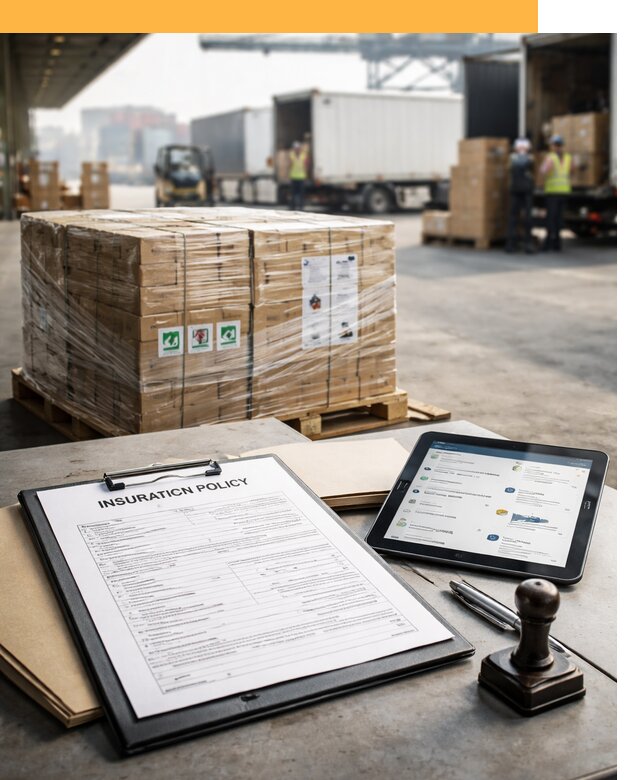 Страхование международных грузов от 3582 руб, полная защита