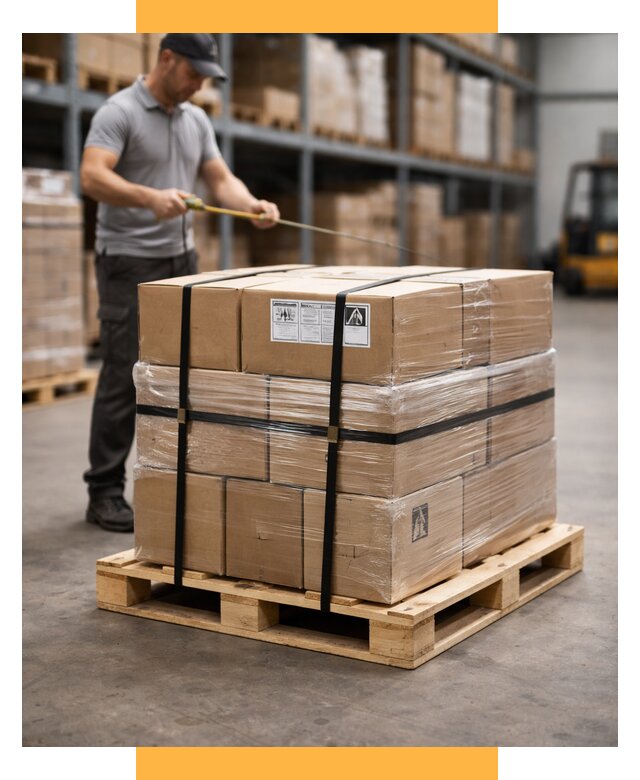 Упаковка и паллетирование грузов от 3582 р. | СетСервис-Сгп