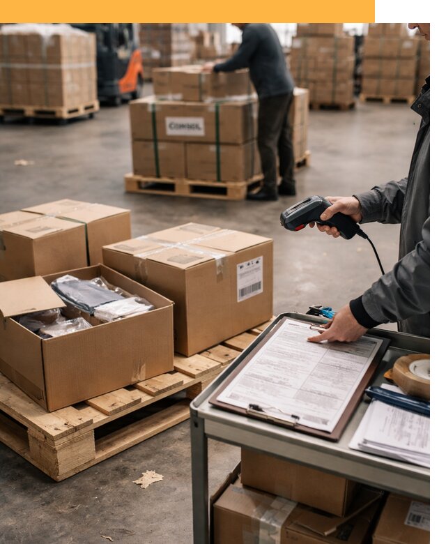 Сборные грузы из Китая: доставка, склад и таможня от 18421