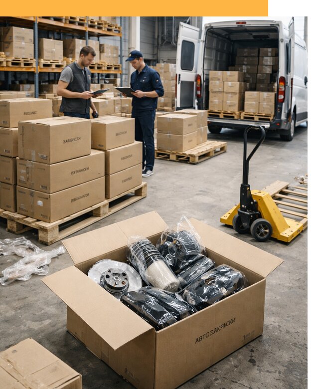 Доставка автозапчастей из Европы от 12793 руб быстро и надёжно