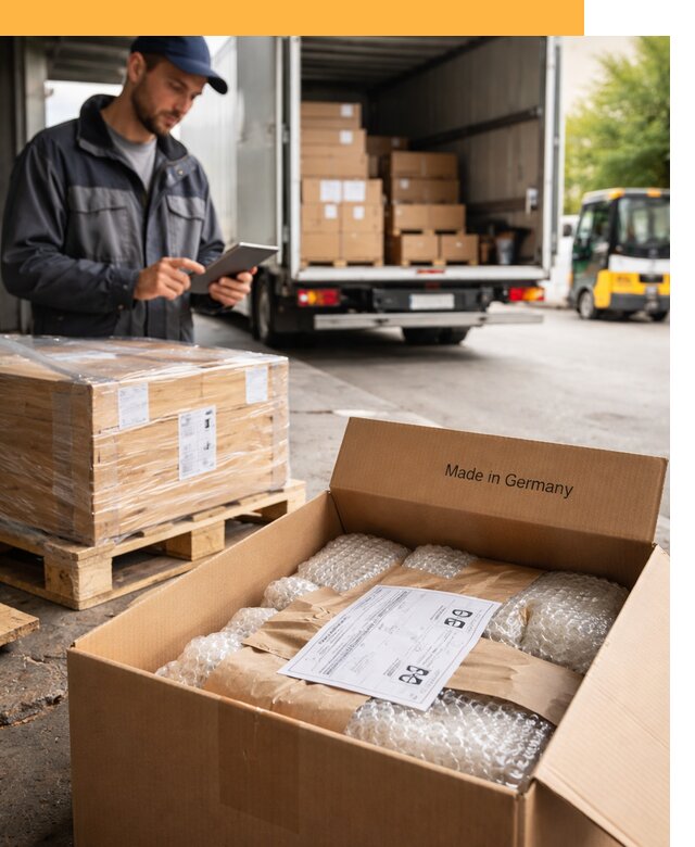 Доставка грузов из Германии от 46053 руб с таможенным оформлением