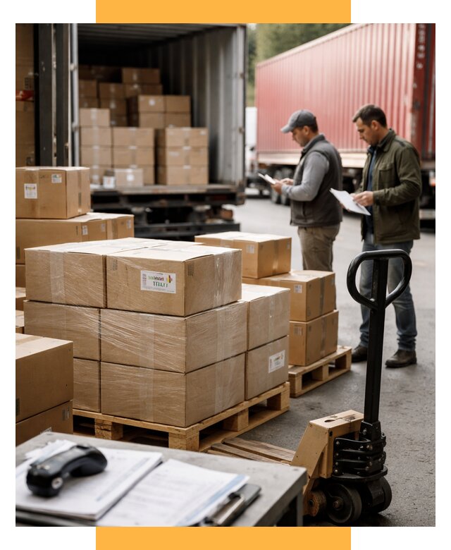 Доставка грузов из Италии в Россию от 18421 р. СетСервис-Сгп