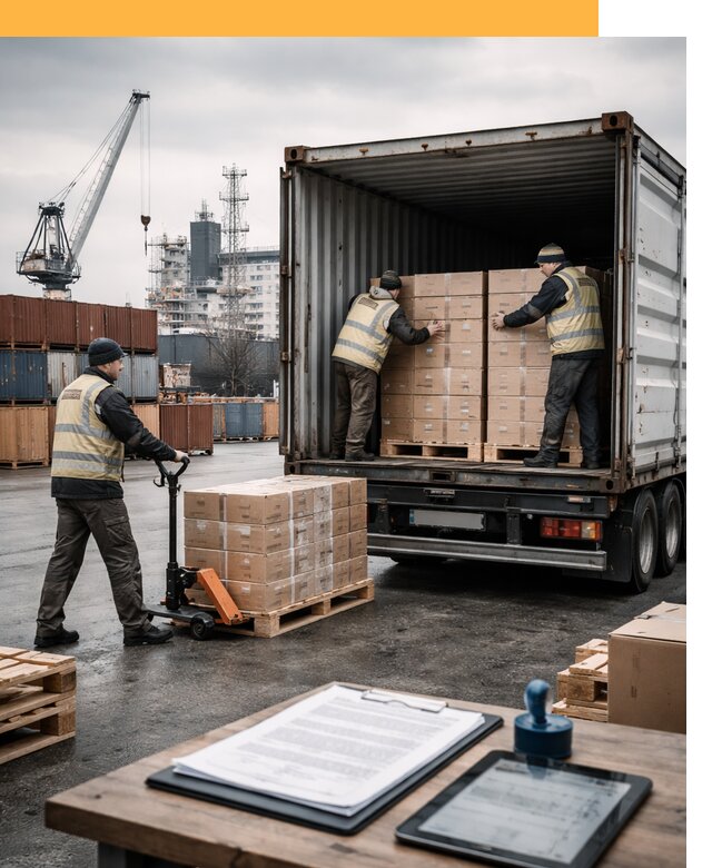 Доставка грузов из Латвии от 25585 руб, морская, авто, авиа