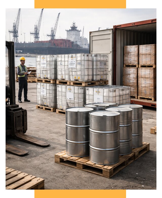 Доставка химического сырья из Индии от 255850 р. | СетСервис-Сгп