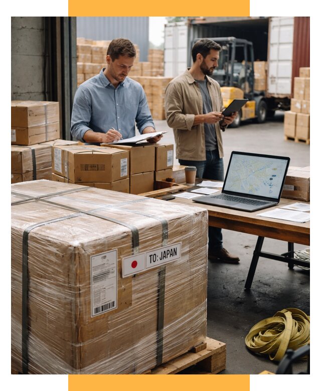 Доставка грузов в Японию от 25585 р., логистика СетСервис-Сгп