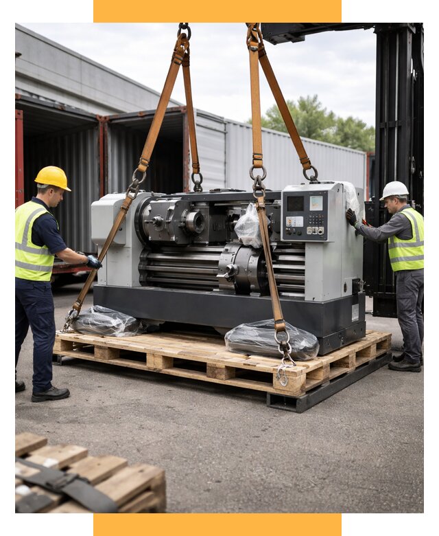 Перевозка станков и таможня от 61404 р. | СетСервис-Сгп логистика