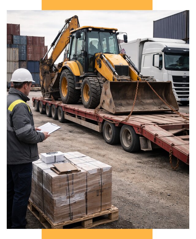 Международная перевозка спецтехники от 46053 р., СетСервис-Сгп