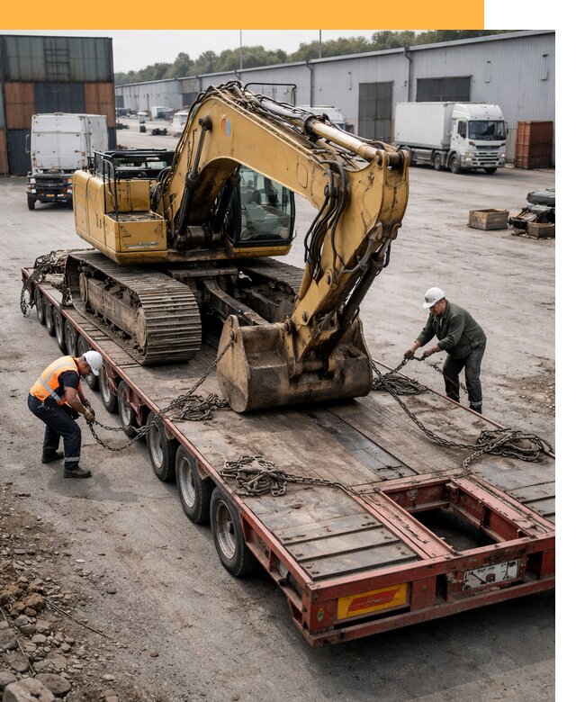 Перевозка спецтехники по России и миру от 46053 руб