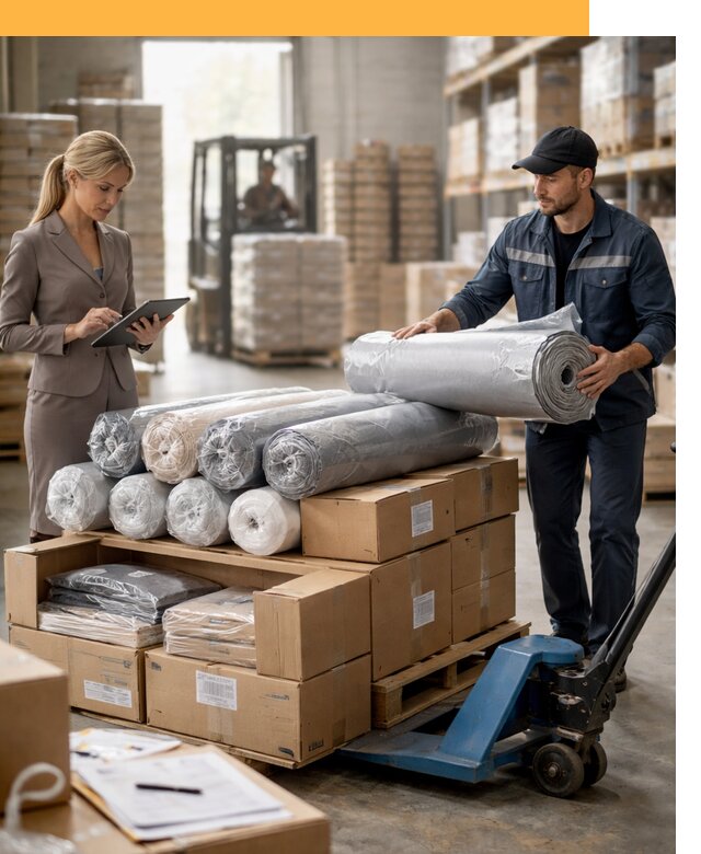 Перевозка текстиля по миру от 15351 руб. с таможней и страхованием