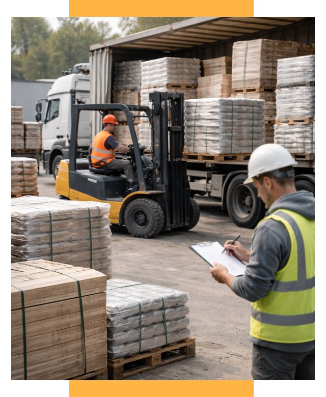 Перевозка строительных материалов от 5629 р. | СетСервис-Сгп