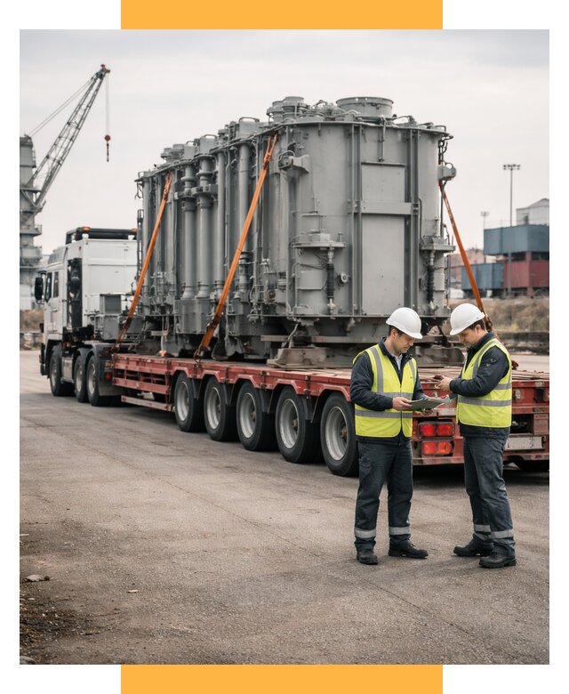 Перевозка негабаритных грузов под ключ от 122808 р., СетСервис-Сгп