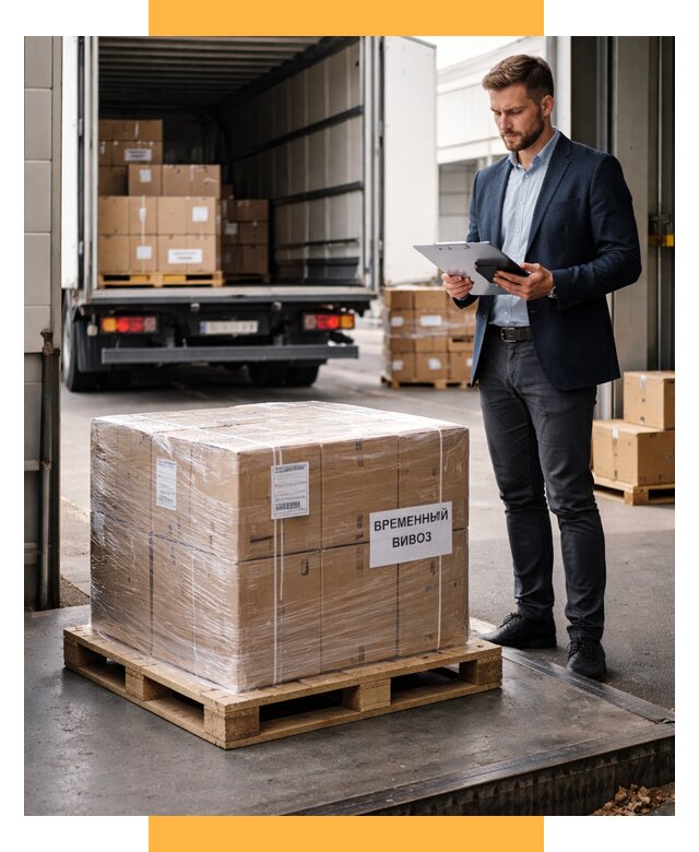 Временный вывоз товаров под ключ от 8187 р. | СетСервис-Сгп