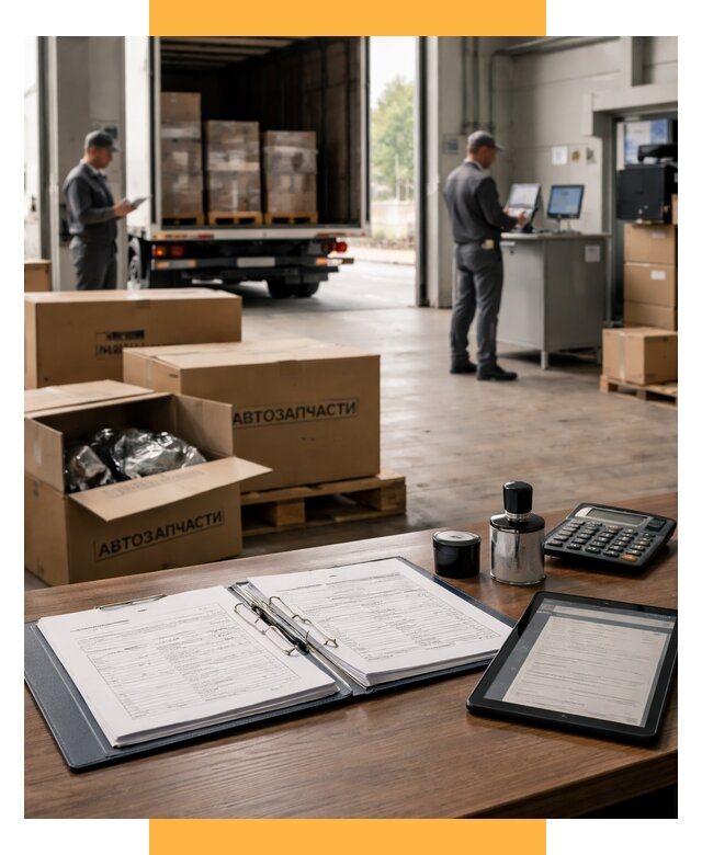 Таможенное оформление автозапчастей под ключ от 8699 р., СетСервис-Сгп