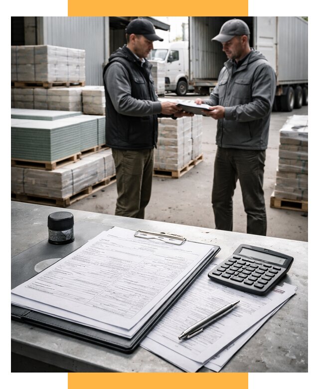 Таможенное оформление стройматериалов от 8699 р. | СетСервис-Сгп