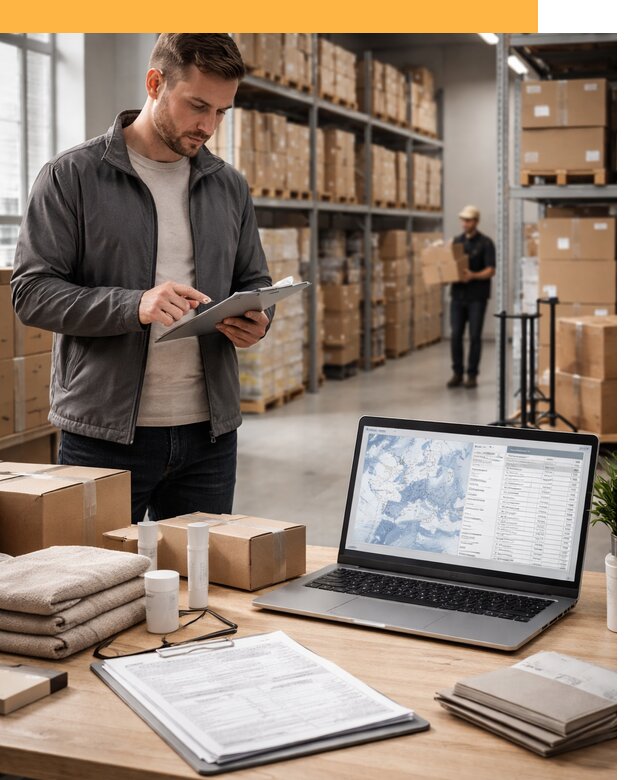 Закупка товаров в Европе под ключ: доставка, таможня от 7676 руб