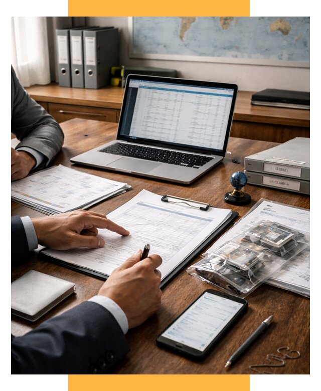 Проверка поставщика за рубежом от 8699 р. | СетСервис-Сгп аудит