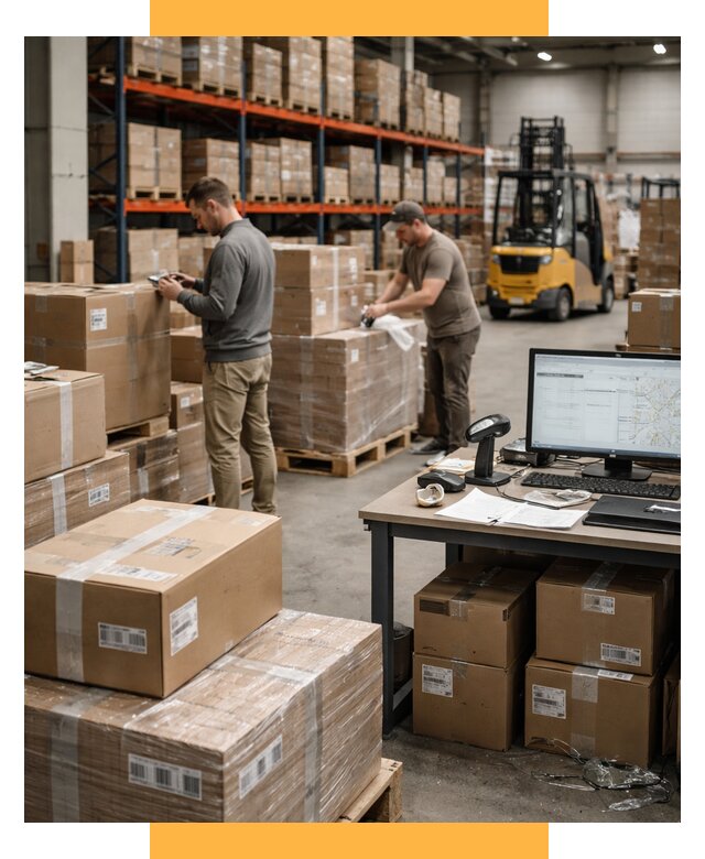 Склад консолидации в Европе от 6652 р., услуги СетСервис-Сгп